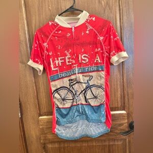 Corvara Bicycle Riding shirt women size large